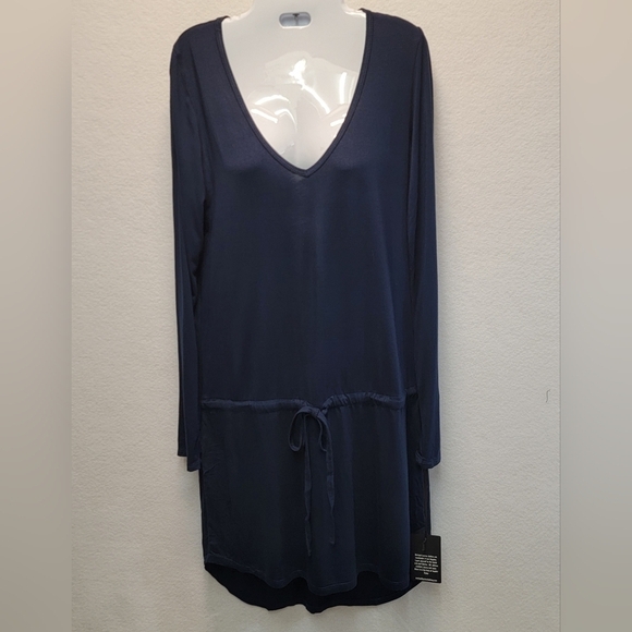 MICHAEL LAUREN REVOLVE NOEL Women's size small long sleeve, vneck,  mini dress - Picture 1 of 11